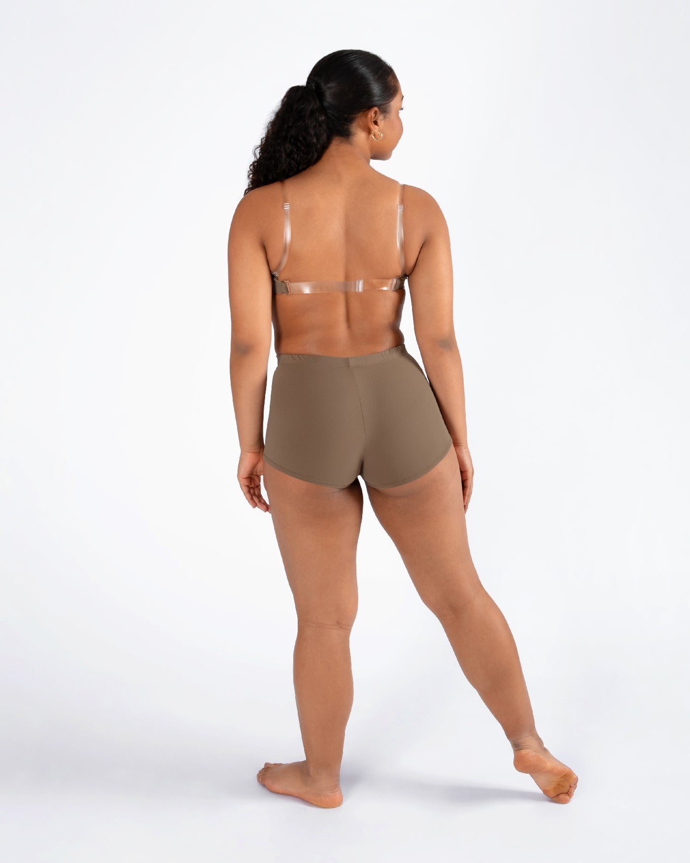 Clear Back Bra with Cups