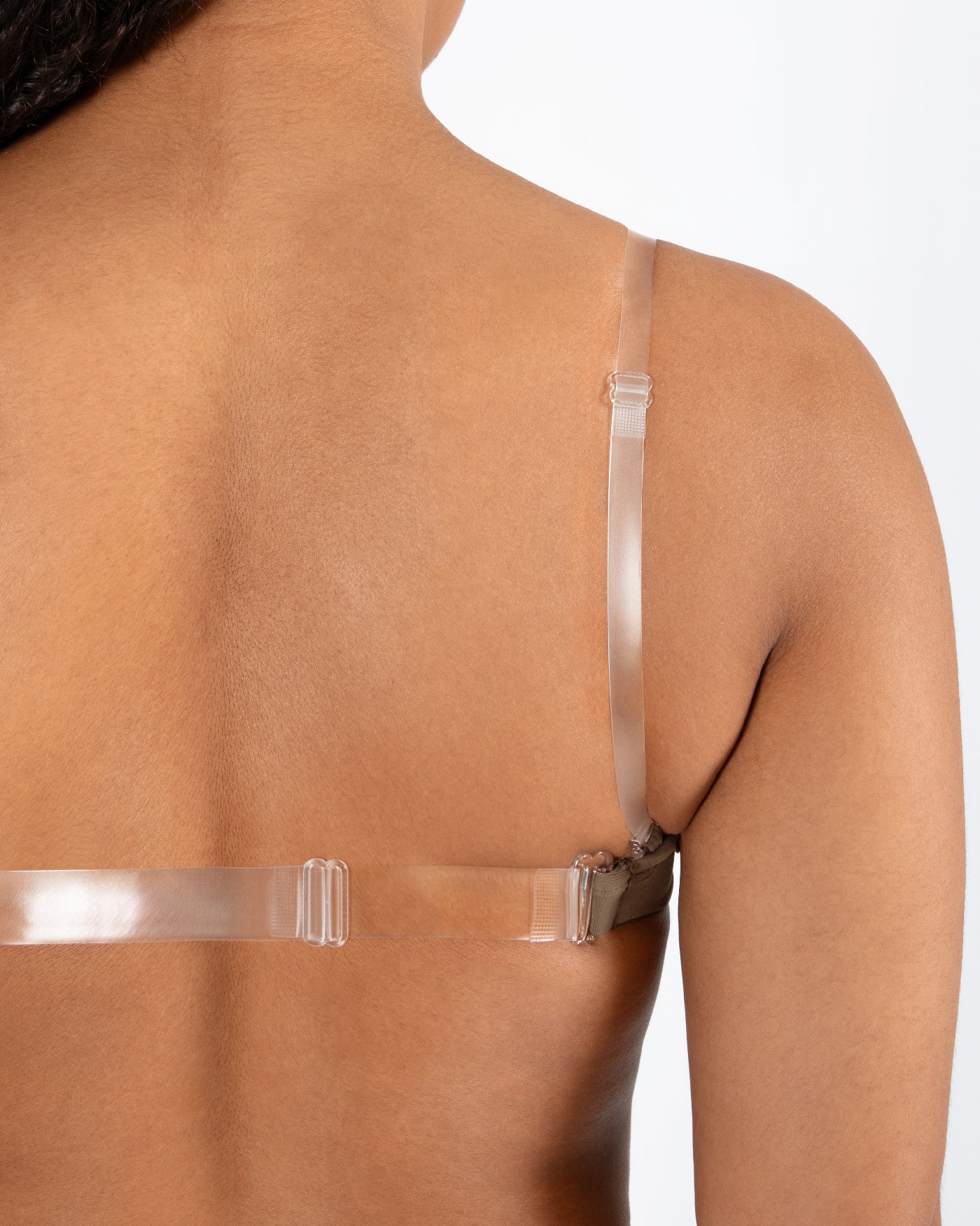 Clear Back Bra with Cups