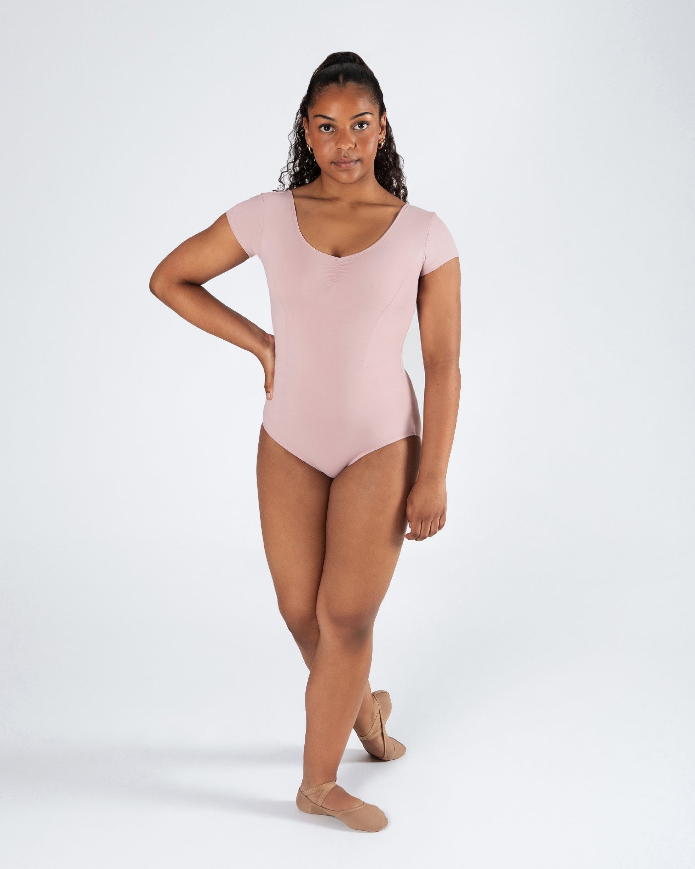 Veronica Cap Sleeve Leotard
