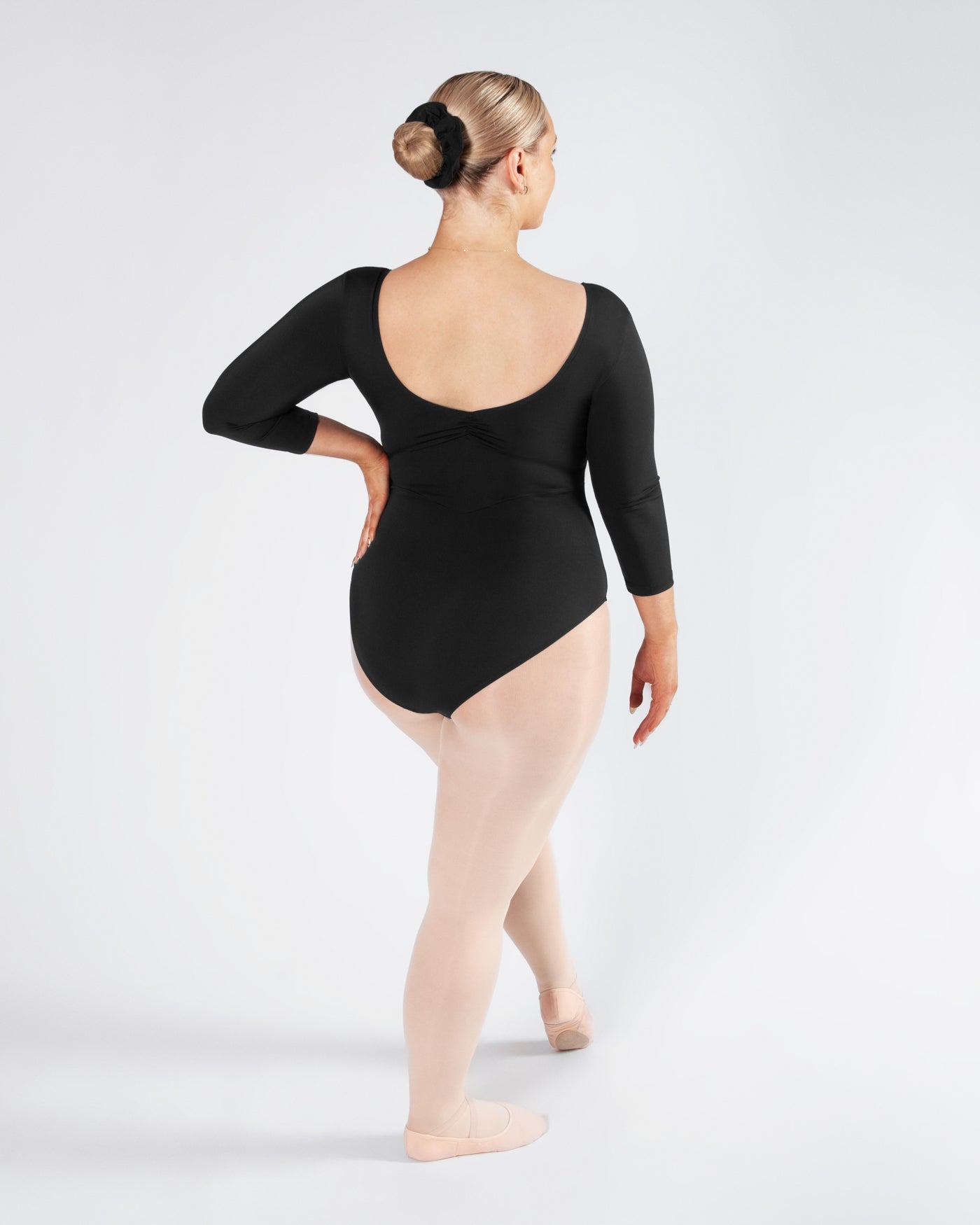 Veronica 3/4 Sleeve Leotard