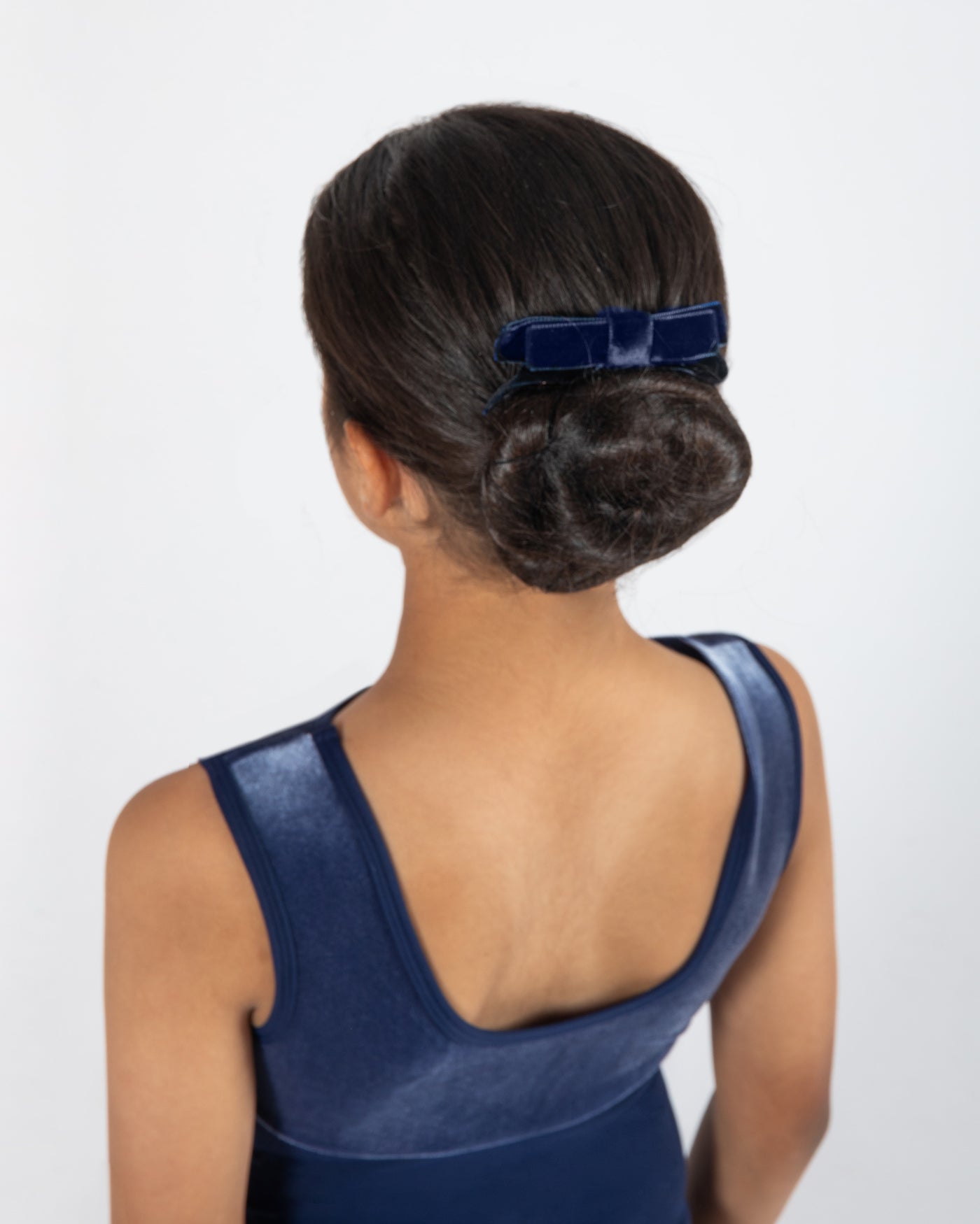 Velvet Hair Bow with Tails