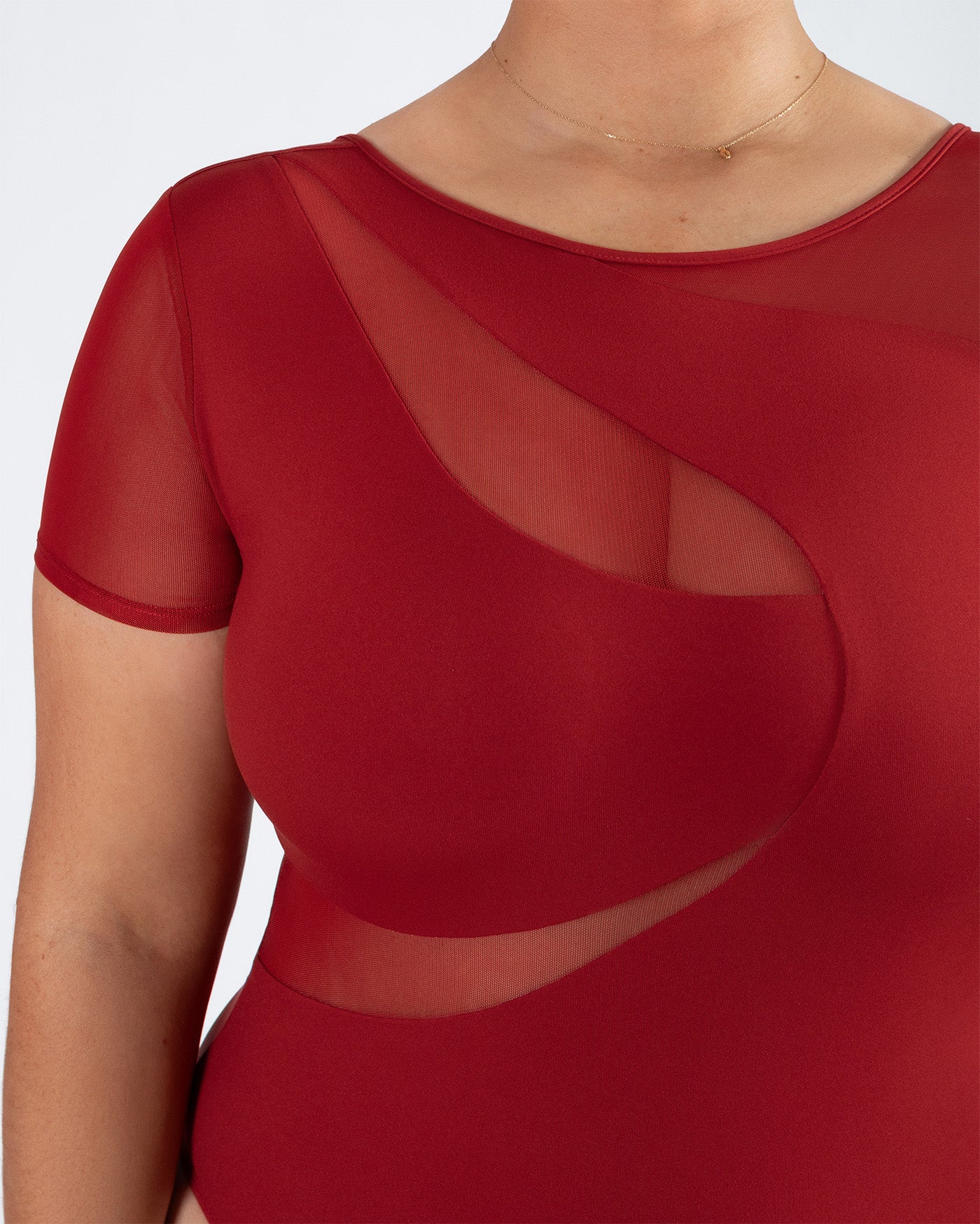 Delta Cap Sleeve Leotard