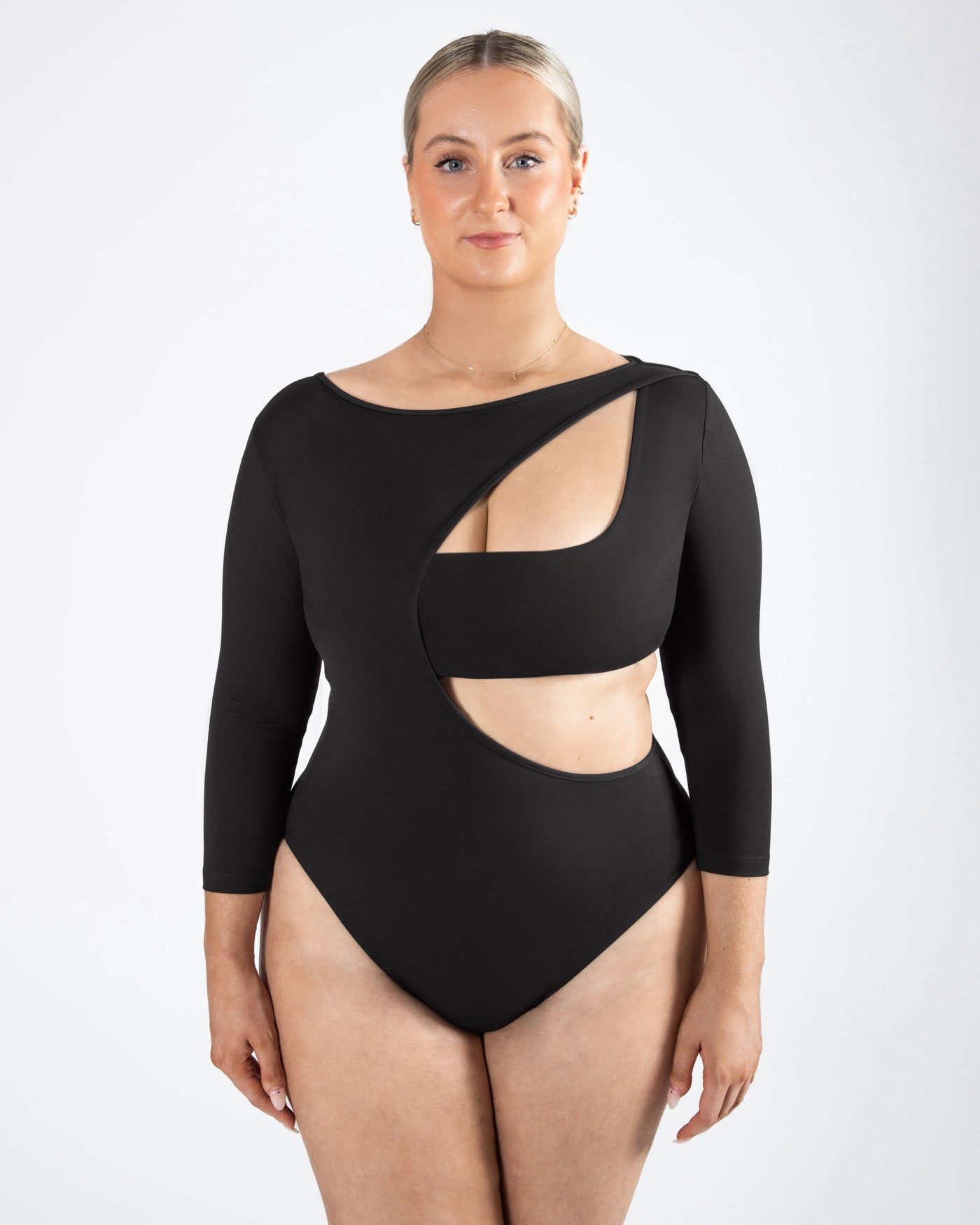 Xenia 3/4 Sleeve Leotard