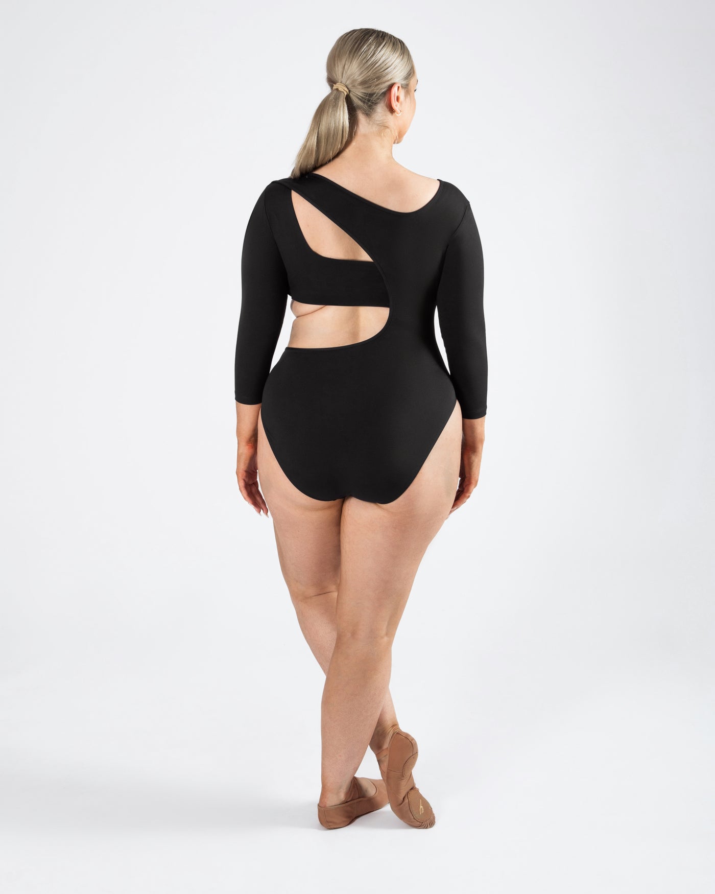 Xenia 3/4 Sleeve Leotard