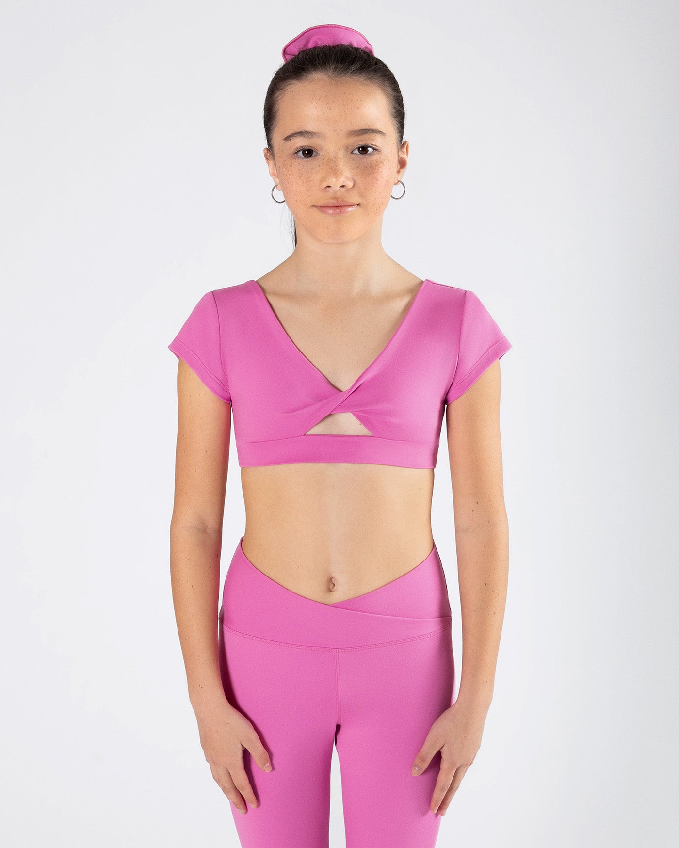 Avery Cap Sleeve Crop Top