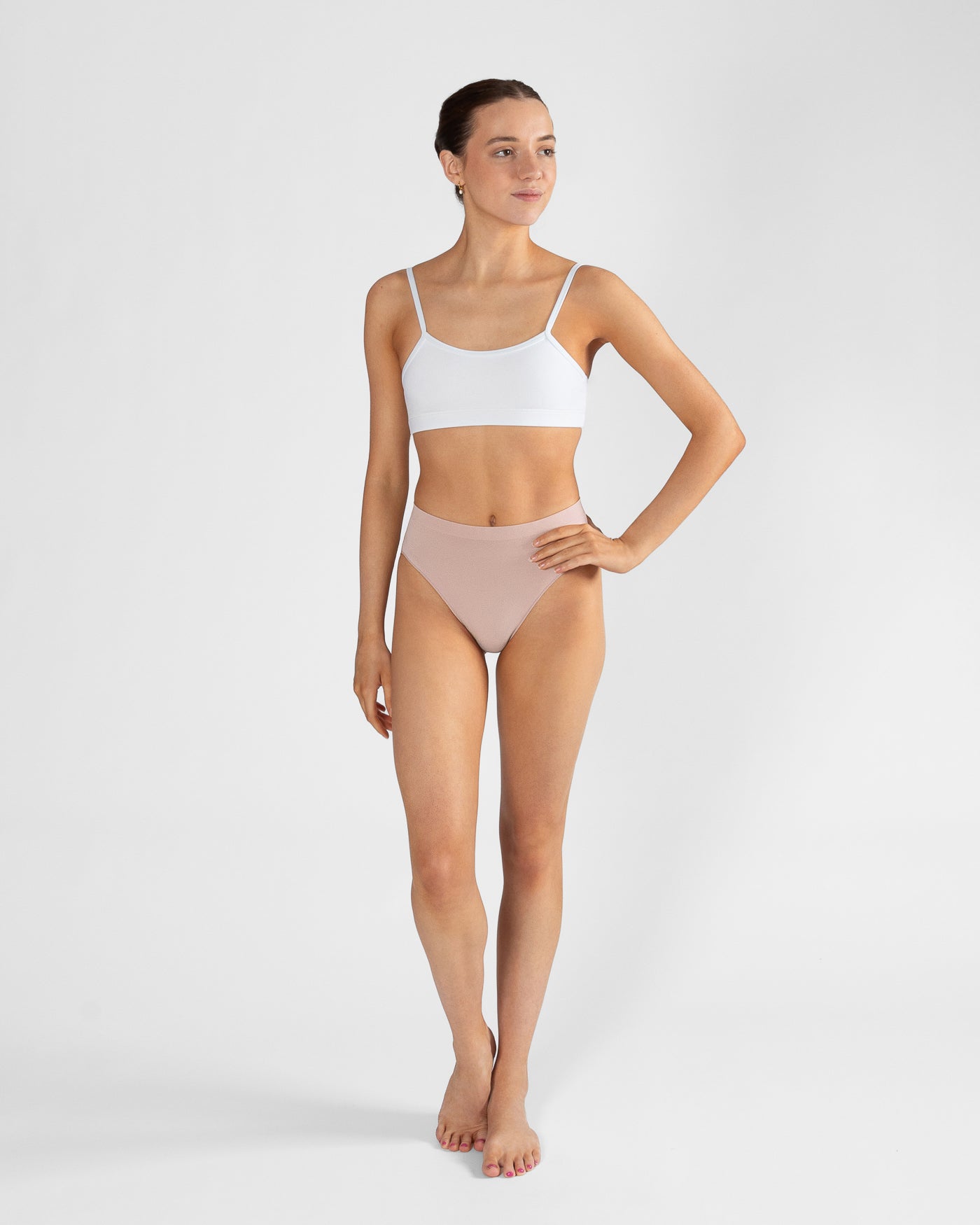 Seamless High Cut Brief