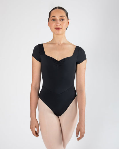 Veronica Pleat Front Leotard