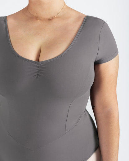Veronica Cap Sleeve Leotard