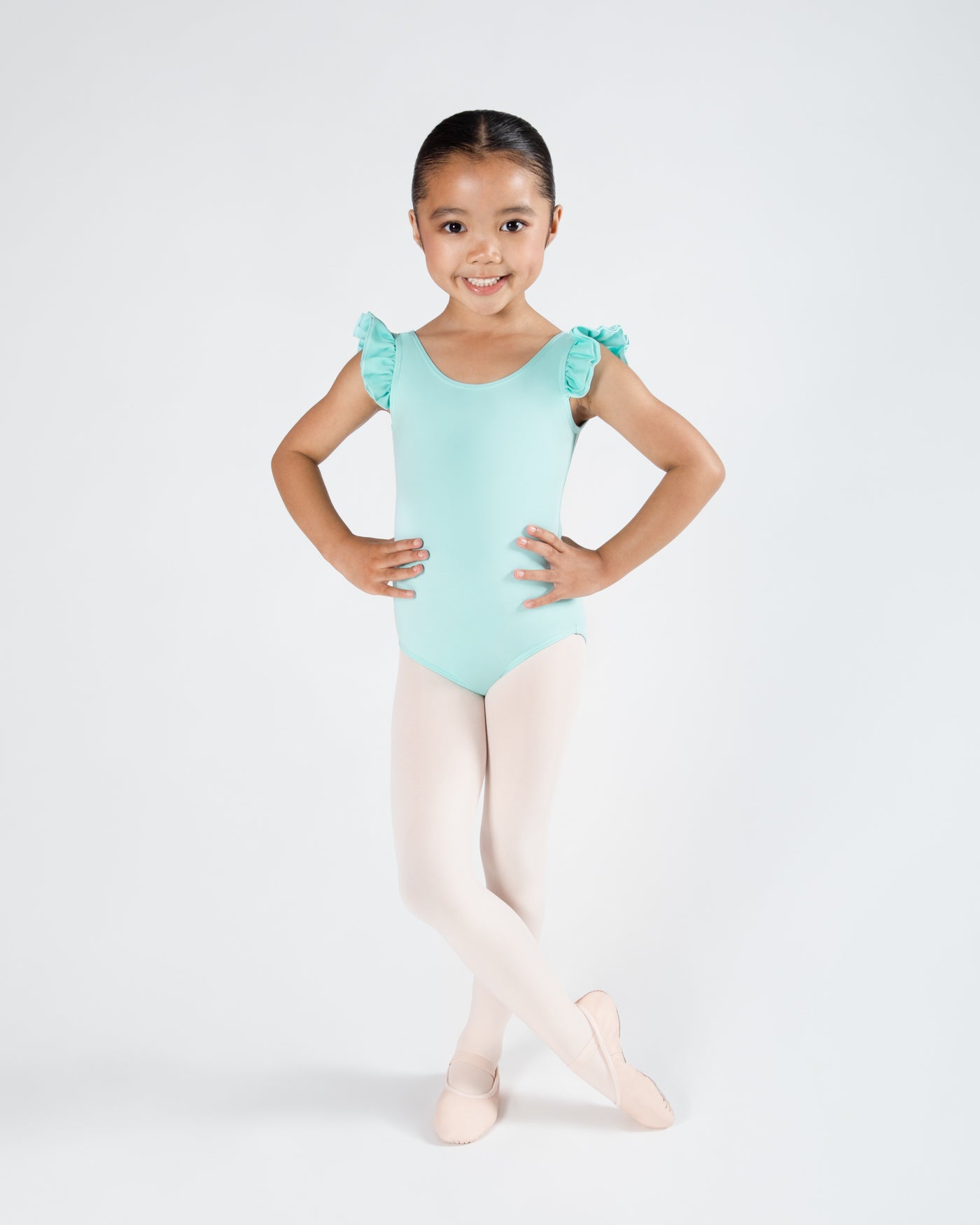 Emery Frill Sleeve Leotard