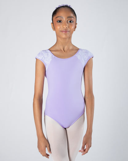 Mila Cross-Back Lace Leotard