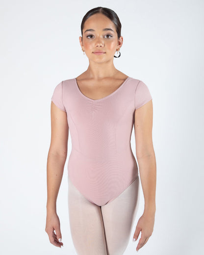 Veronica Cap Sleeve Leotard