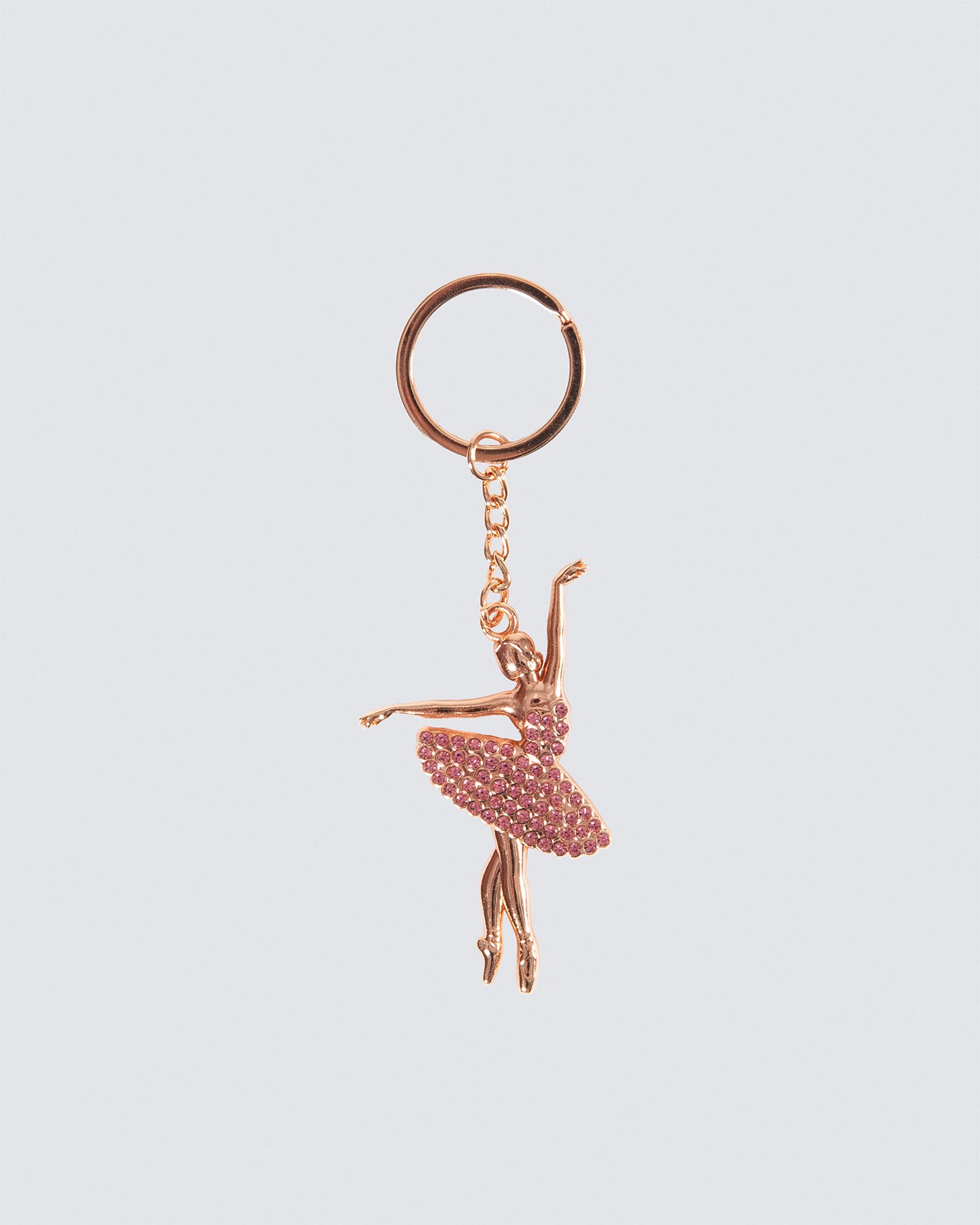 Ballerina Diamante Key Ring