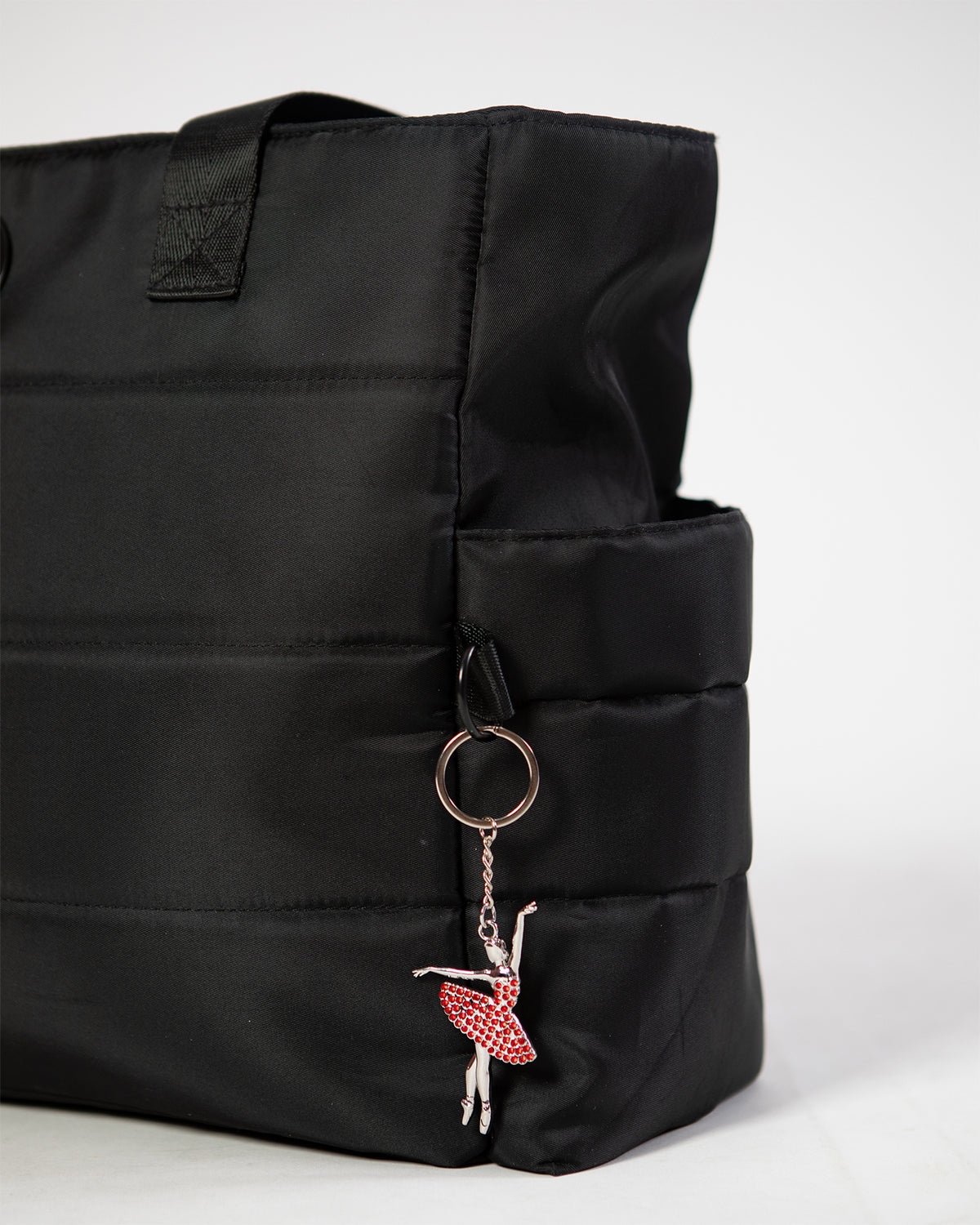 Ballerina Diamante Key Ring