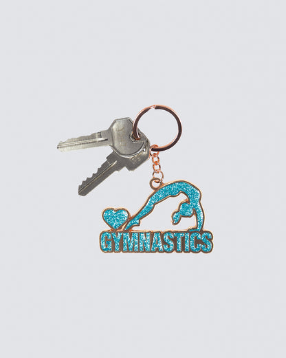 Gymnastics Key Ring