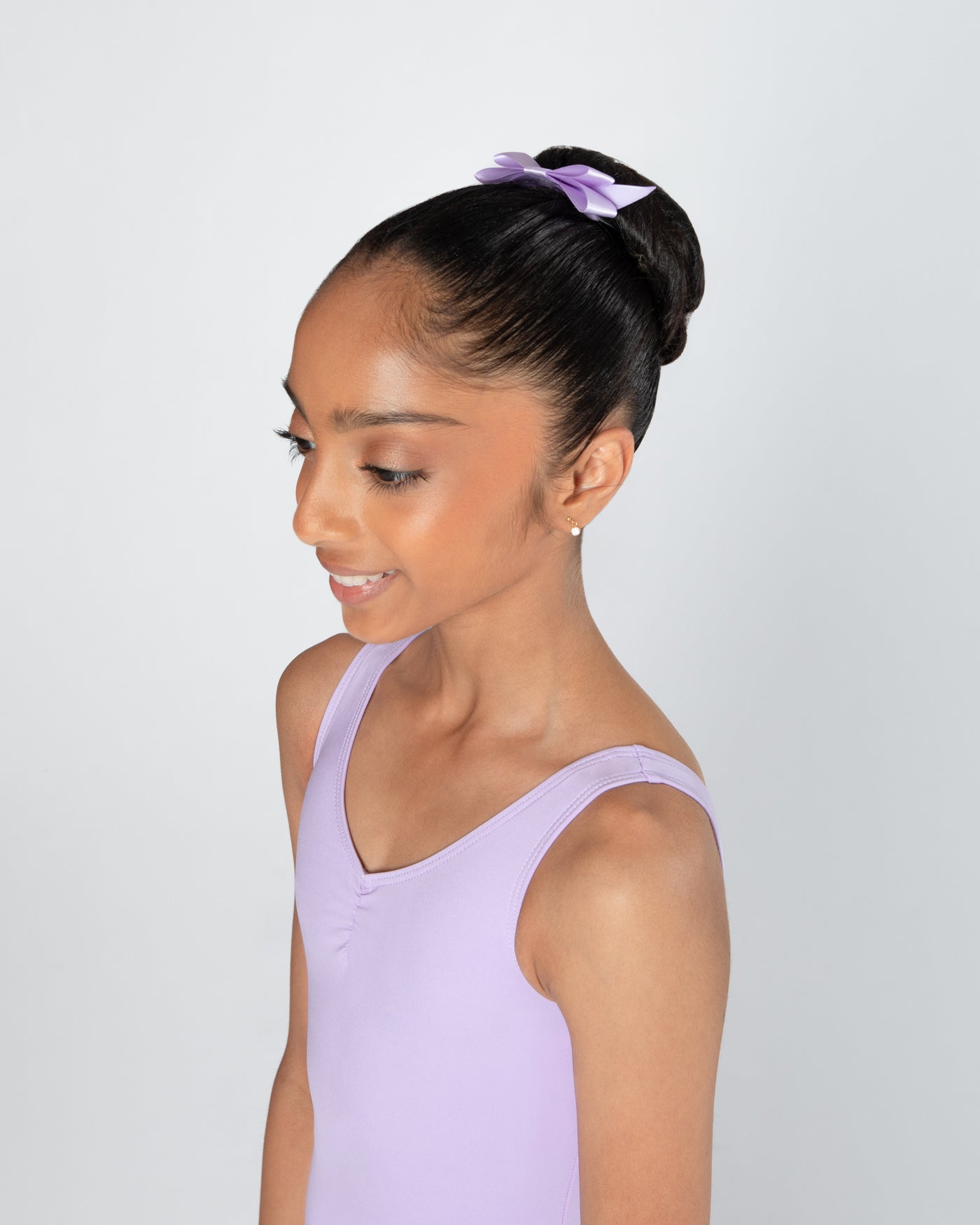 Satin Hair Bow with Tails