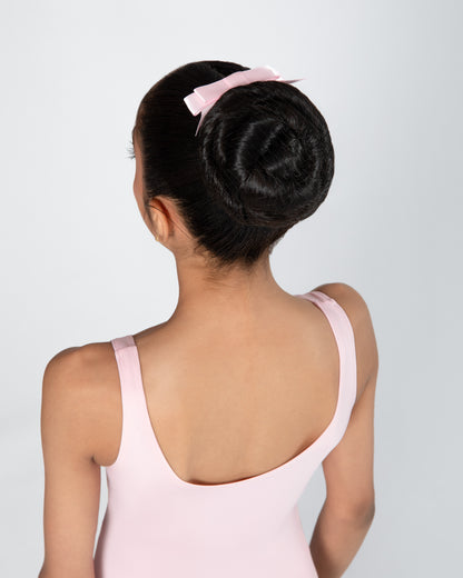 Satin Hair Bow with Tails