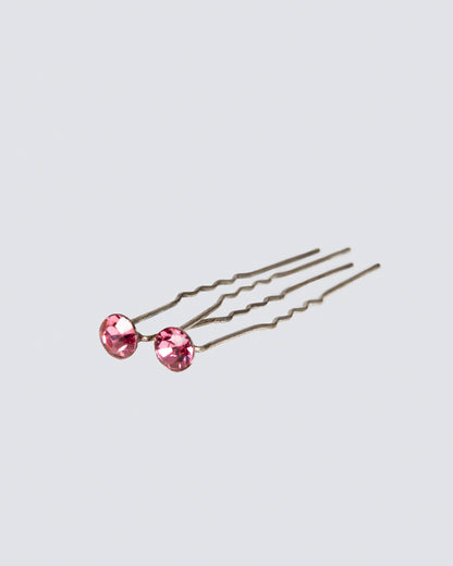 Rhinestone Hair Pins