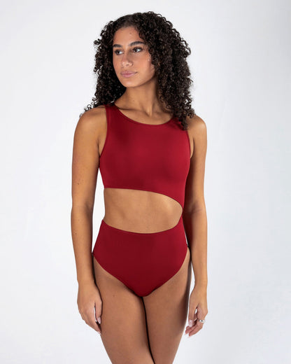 Celeste High Neck Leotard