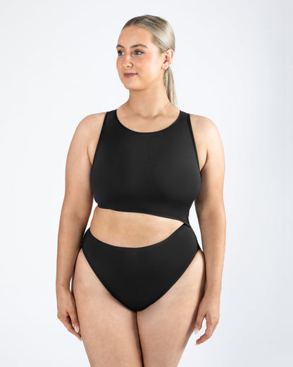 Celeste High Neck Leotard
