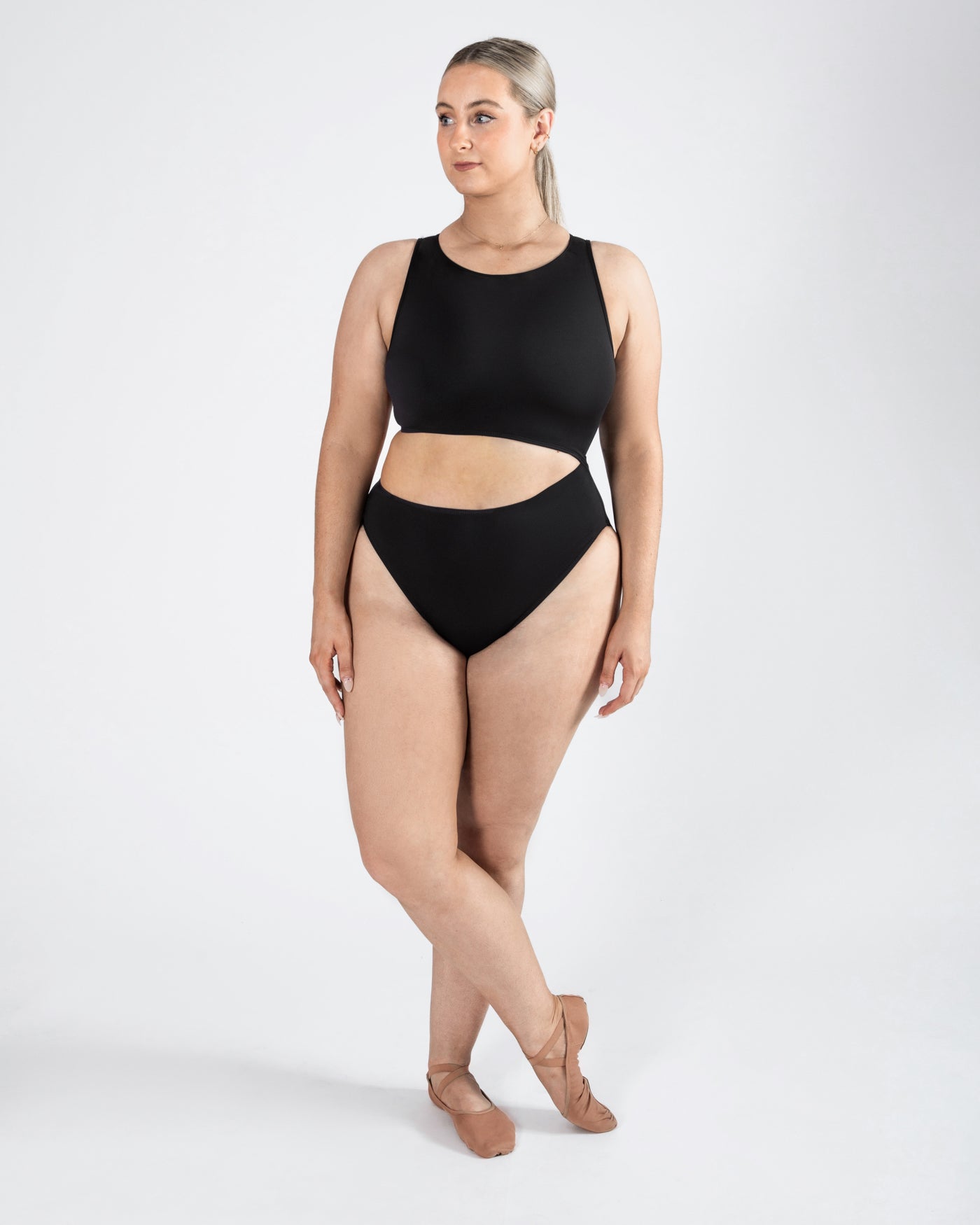 Celeste High Neck Leotard