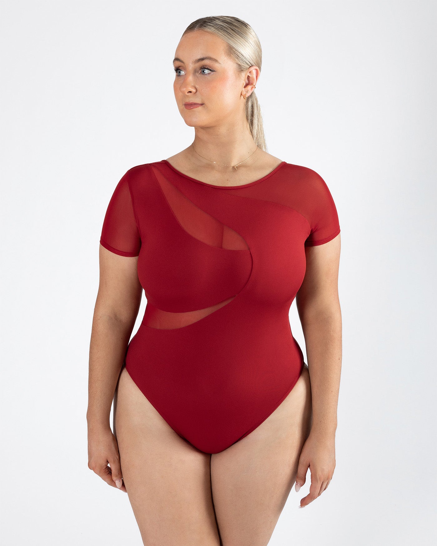 Delta Cap Sleeve Leotard