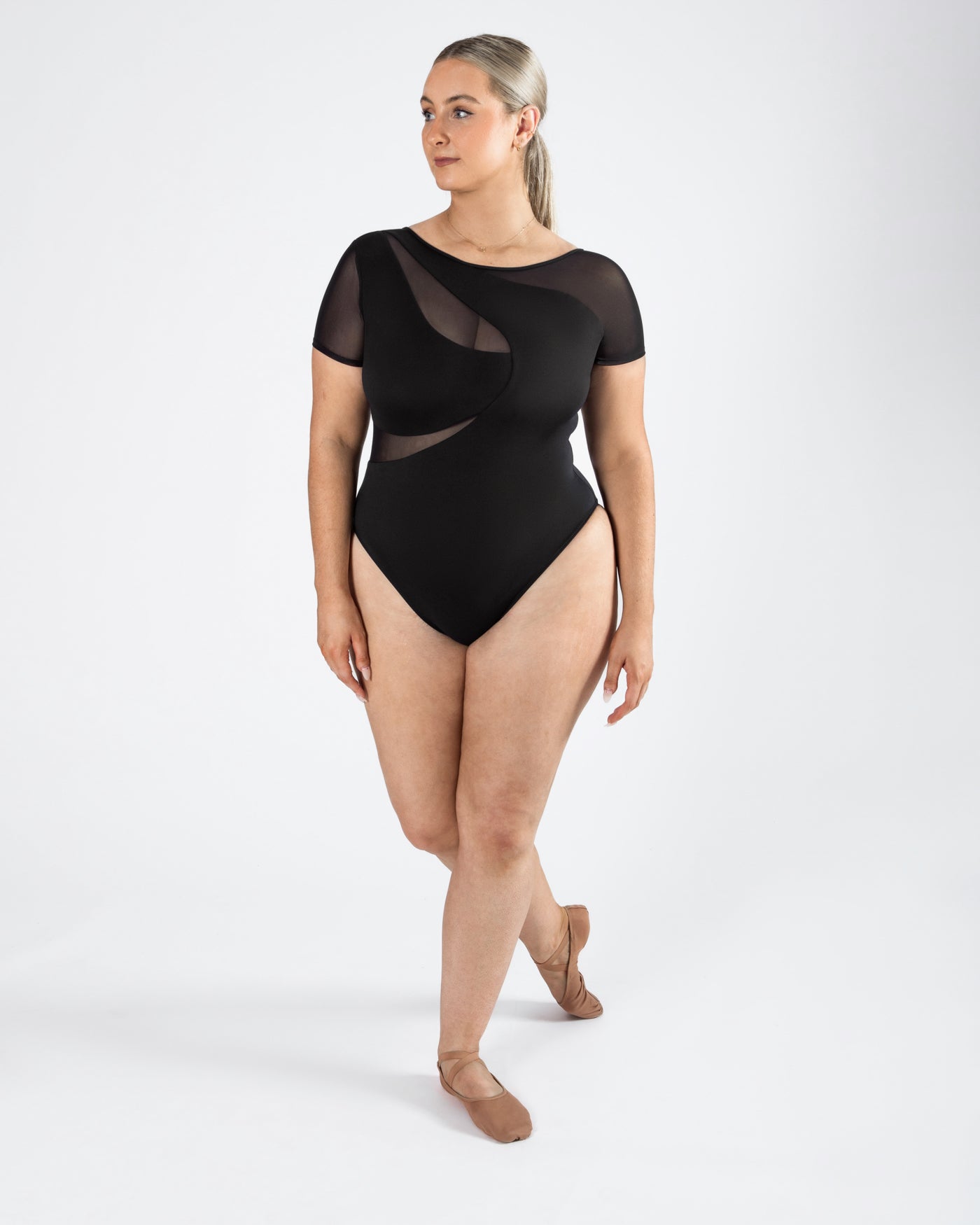 Delta Cap Sleeve Leotard
