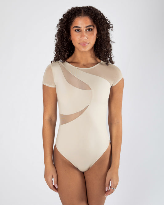 Delta Cap Sleeve Leotard