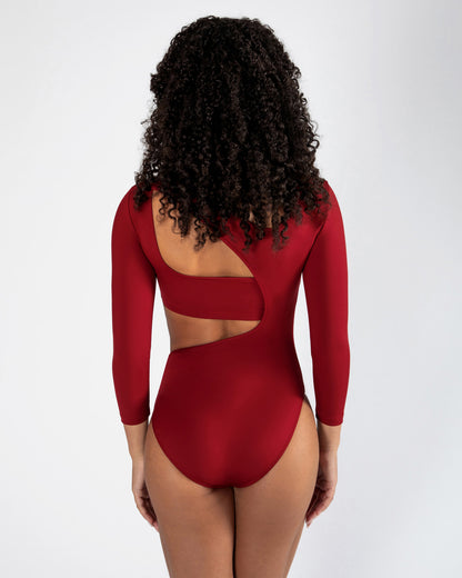 Xenia 3/4 Sleeve Leotard