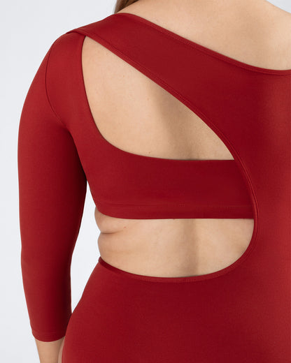 Xenia 3/4 Sleeve Leotard