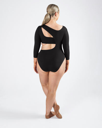 Xenia 3/4 Sleeve Leotard