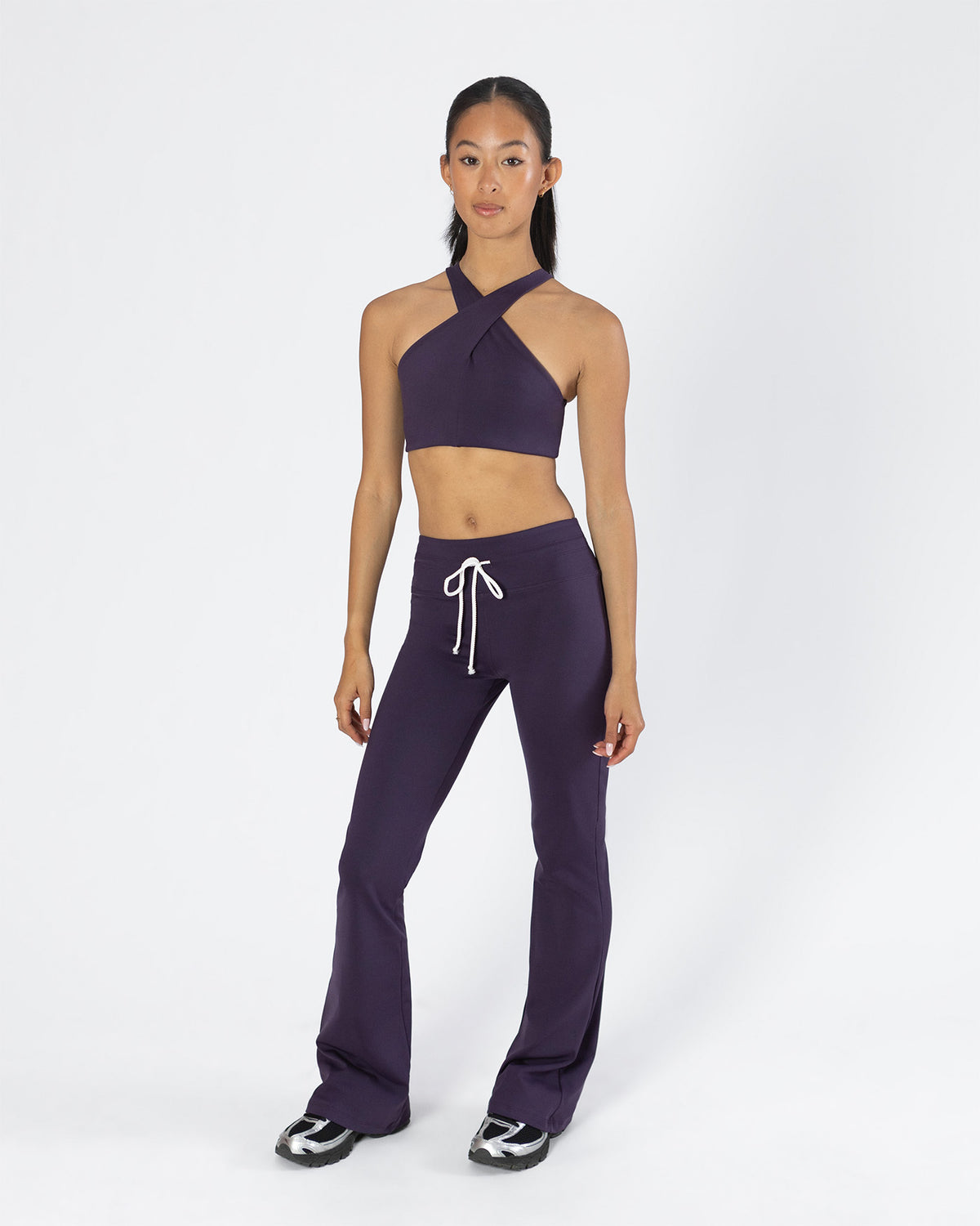 Lara Cross Neck Crop Top