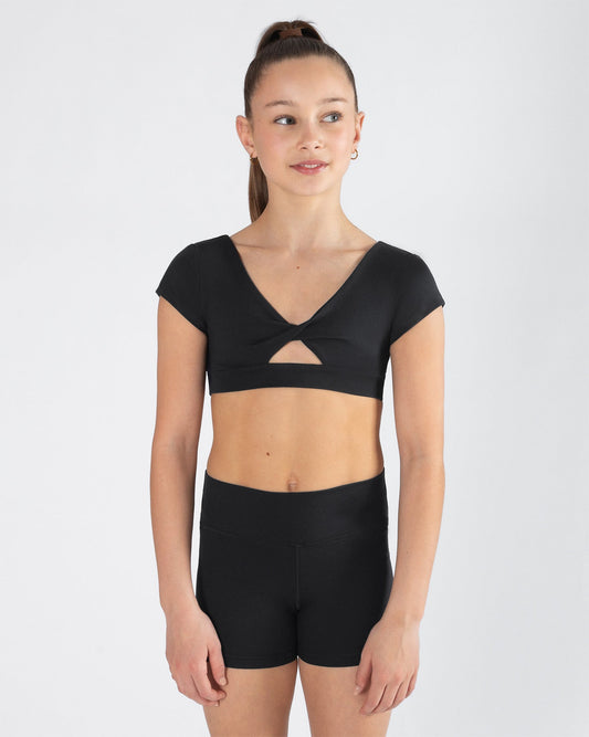 Avery Cap Sleeve Crop Top