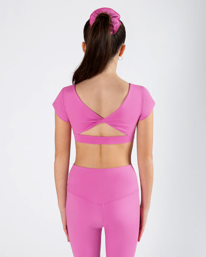 Avery Cap Sleeve Crop Top