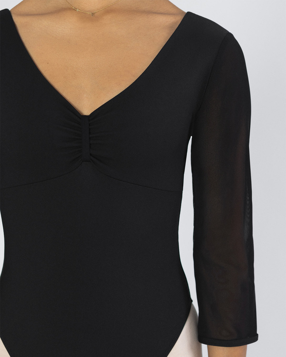 Alexandra 3/4 Sleeve Leotard