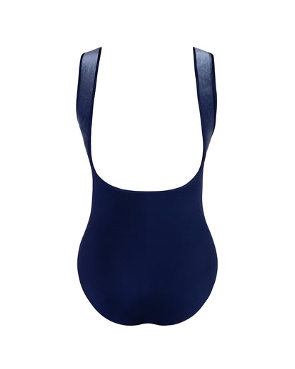 Veronica Low Back Velvet Leotard