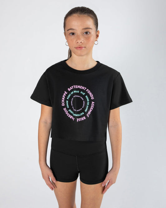 Graphic Parker Cropped Tee